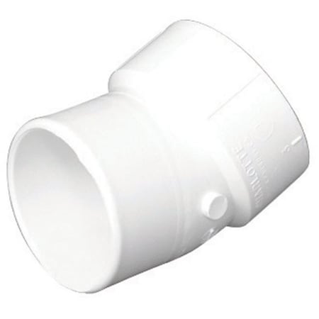 Pinpoint Charlotte Pipe & Foundry PVC003261200 PVC Dwv 22 deg Street Elbow 4 in. Hxftg PI708254
